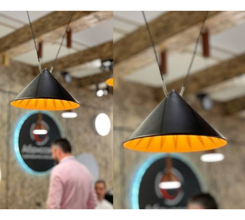 Подвесной светильник Italline IT03-1429 IT03-1430 black/orange