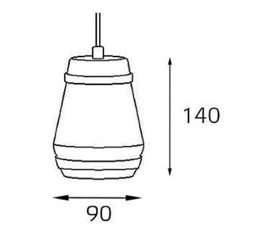 Подвесной светильник Italline Leo Leo SP 6264 brass
