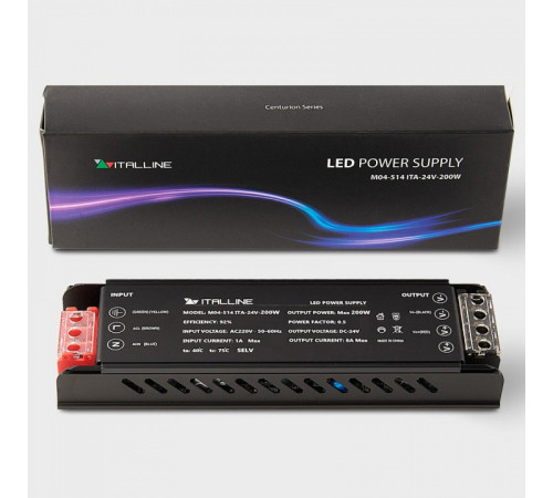 Блок питания Italline M04 M04-514 ITA-24V-200W