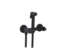 Гигиенический душ со смесителем RGW SP-216B черный матовый 581408216-04