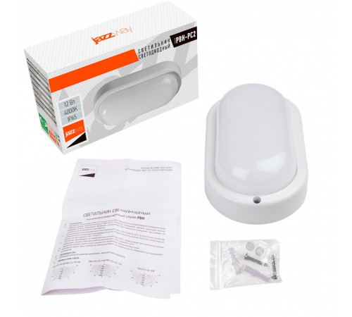 Накладной светильник Jazzway PBH-PC2-OA 12W 4000K WHITE IP65