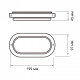 Накладной светильник Jazzway PBH-PC2-OA 12W 4000K WHITE IP65