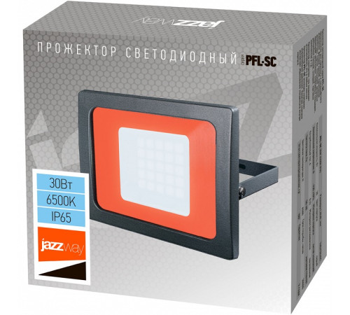 Настенно-потолочный прожектор Jazzway PFL-SC-30W 6500K IP65