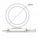 Встраиваемый светильник Jazzway PPL-R 24w 6500K IP40 WH