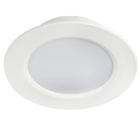 Встраиваемый светильник Jazzway  PLED DL6 10w 4000K WH IP40