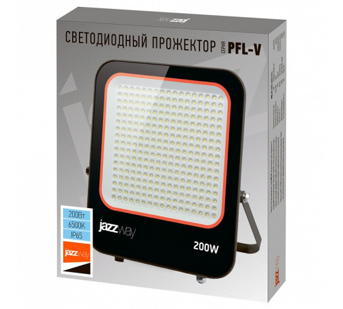 Настенно-потолочный прожектор Jazzway PFL- V 200w 6500K IP65