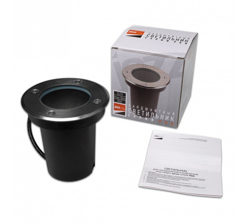 Встраиваемый в дорогу светильник Jazzway PGR R110 GU10-1 Chrome 230V IP67