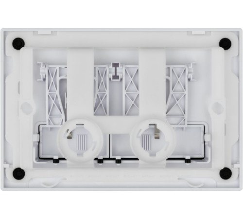 Кнопка смыва пневматическая Allen Brau Fantasy 2.0 ABS белый/никель браш 9.20004.20