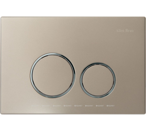 Кнопка смыва пневматическая Allen Brau PRIORITY никель/хром 9.20001.BN