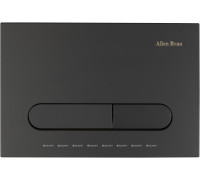 Кнопка смыва Allen Brau Project Color ABS 230x156 мм черный матовый 9.2PR01.31