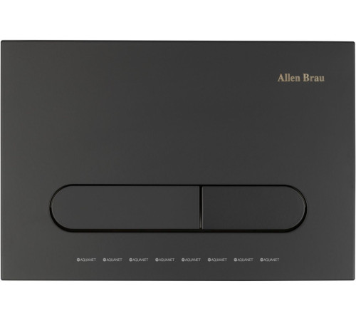 Кнопка смыва Allen Brau Project Color ABS 230x156 мм черный матовый 9.2PR01.31