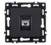 Розетка Ethernet RJ-45 без рамки Kollinger Asthetik AS-017BK