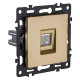 Розетка Ethernet RJ-45 без рамки Kollinger Asthetik AS-017GD