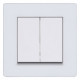 Рамка на 1 пост Kollinger Eleganz Acryl EA1WH
