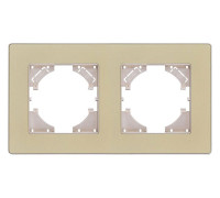 Рамка на 2 поста Kollinger Eleganz Acryl EA2GD