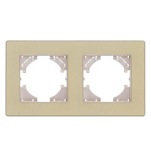 Рамка на 2 поста Kollinger Eleganz Acryl EA2GD