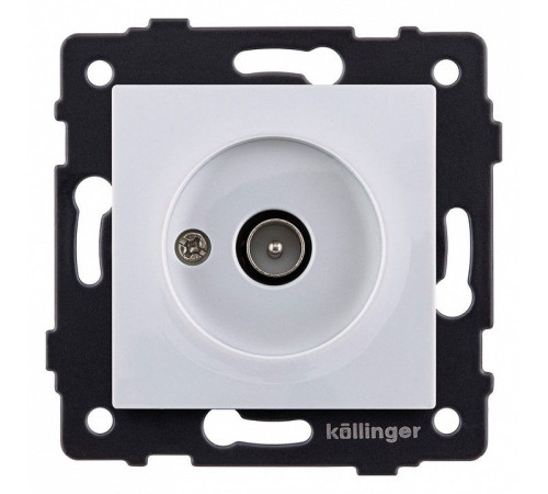 ТВ-розетка без рамки Kollinger REA-007WH
