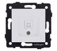 Розетка Ethernet RJ-45 без рамки Kollinger  REA-018WM
