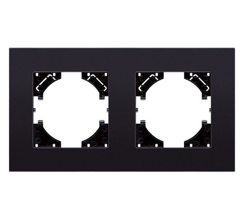 Рамка на 2 поста Kollinger Reflex MG RM2BK