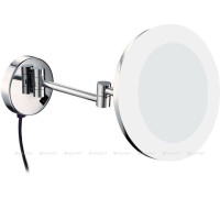 Зеркало косметическое Aquanet 1806D подвесное с LED подсветкой 20 см 1806D