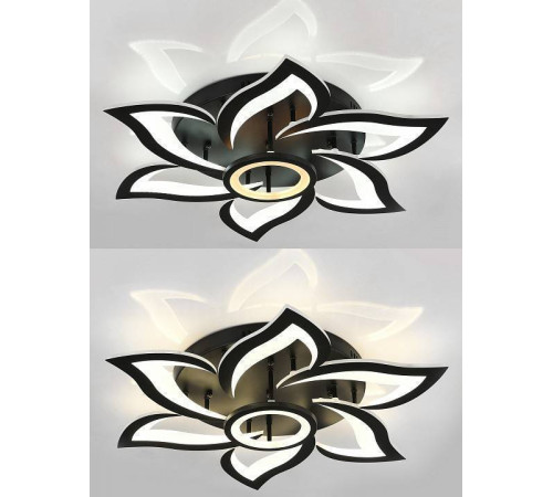 Потолочная люстра Natali Kovaltseva OLIMP HIGH-TECH LED LAMPS 82020 BLACK