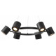 Подвесная люстра Lampit NATI TS P1999-6 BK
