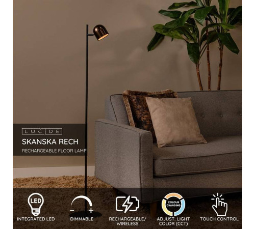 Торшер Lucide Skanska Rech 03749/03/96