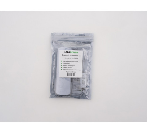Контроллер-диммер с пультом ДУ LEDS POWER T112-S Mini 003702