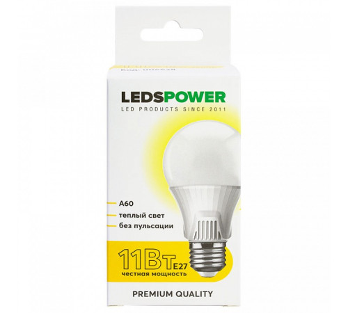 Лампа светодиодная LEDS POWER A60 006628