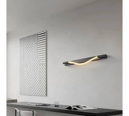 Накладной светильник LIGHTERA Tura LE103W-60B