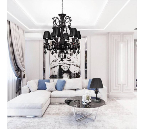 Подвесная люстра Loft it Zenith 10210/12 Black