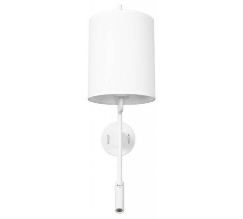 Бра с подсветкой Loft it Ritz 10253W/B White