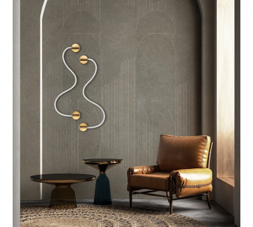 Накладной светильник Loft it Thread 10388W Brass