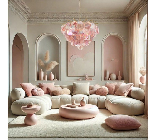 Подвесная люстра Loft it Lolly 10492/600 Pink