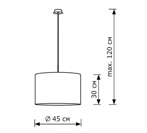 Подвесной светильник Lighthall Alicen 45 LH022021