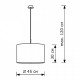 Подвесной светильник Lighthall Alicen 45 LH022021