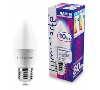 Лампа светодиодная Luminarte  E27 10Вт 4000K LSTD-C37-10W4KE27
