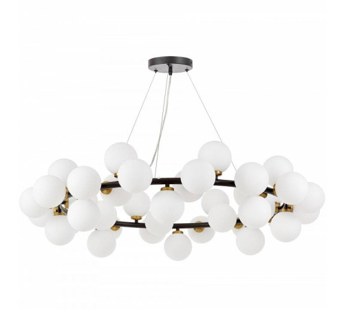 Подвесная люстра LUMINA DECO MARSIADA LDP 6033-40 BK+MD