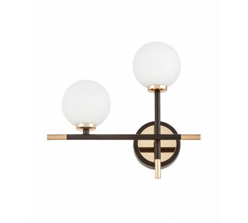 Бра LUMINA DECO Marsiada LDW 6033N-2 BK+FGD