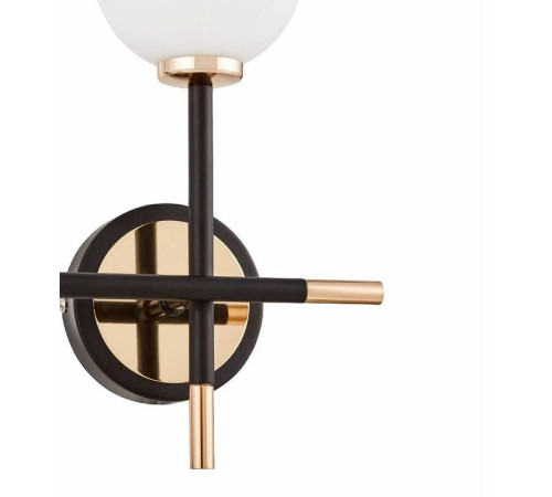 Бра LUMINA DECO Marsiada LDW 6033N-2 BK+FGD