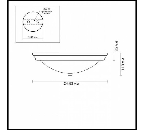Накладной светильник Lumion Kayla 5261/3C