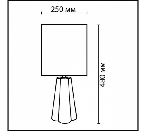 Настольная лампа декоративная Lumion Hinami 8124/1Т