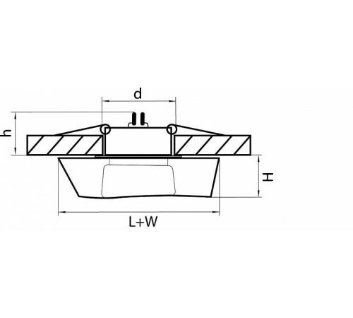 Встраиваемый светильник Lightstar Flutto 006430
