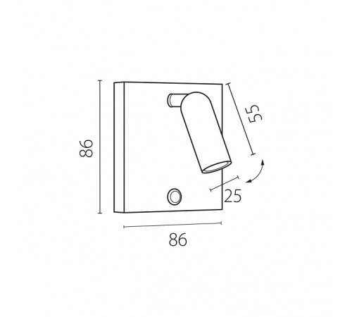 Бра Lightstar Omega 200937