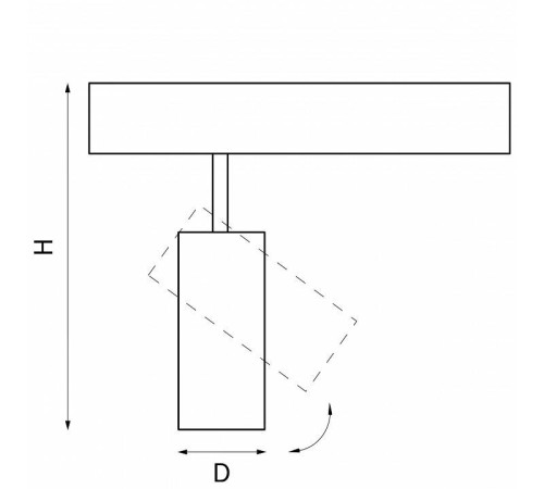 Светильник на штанге Lightstar Teta 205007