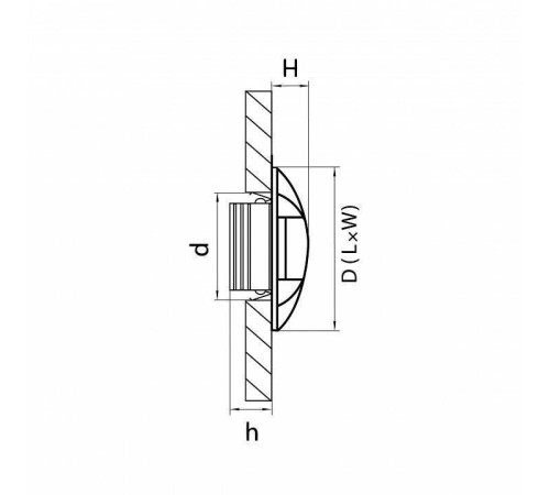 Встраиваемый светильник Lightstar Lumina 212274