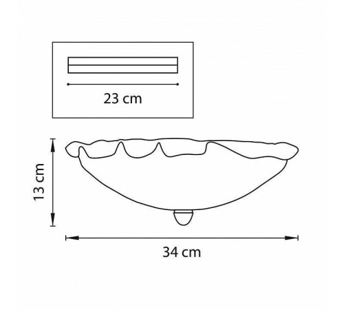 Накладной светильник Lightstar Murano 601030