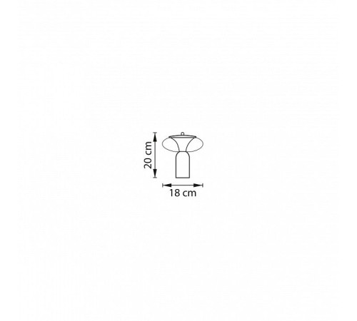Настольная лампа декоративная Lightstar Palermo 612917