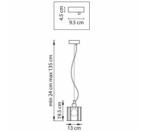 Подвесной светильник Lightstar Limpio 722013