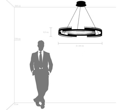 Подвесная люстра Lightstar Rotonda 736333